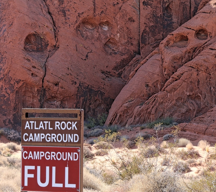 A guide to camping at Atlatl Campground in the Valley of Fire State Park - Nevada.